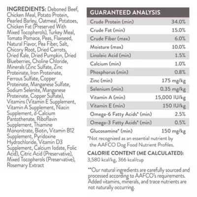 Product Simply Nourish Source Adult - High Protein, Beef & Grain