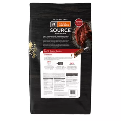 Product Simply Nourish Source Adult - High Protein, Beef & Grain
