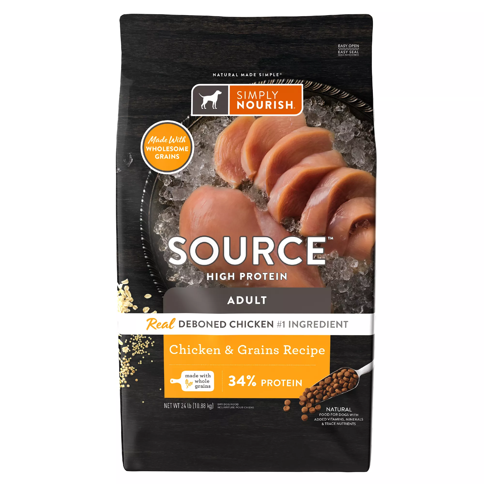 Simply Nourish Source Adult - High Protein, Chicken & Grains