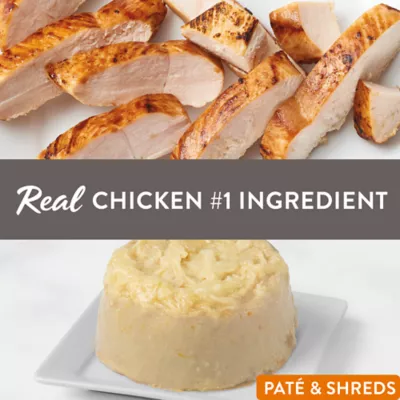 Simply Nourish Layers Natural Adult Wet Cat Food - Pate & Shreds, 3 oz - Image 2