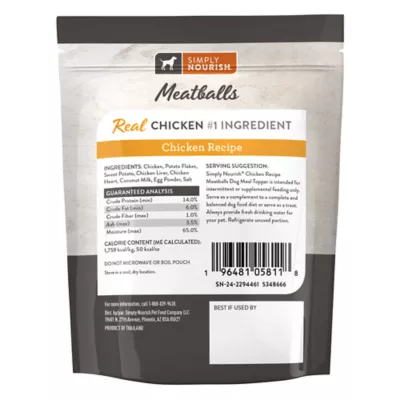 Simply Nourish Meal Toppers Meatballs - 9 OZ - Image 2