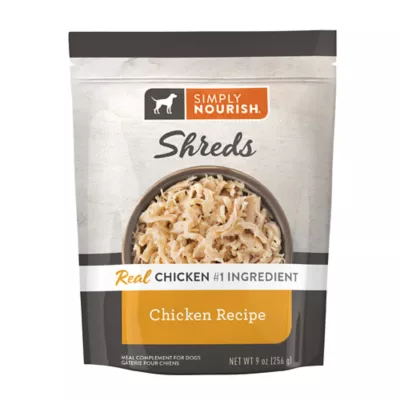 Product Simply Nourish Adult Dog Meal Topper - Shreds, 9 OZ