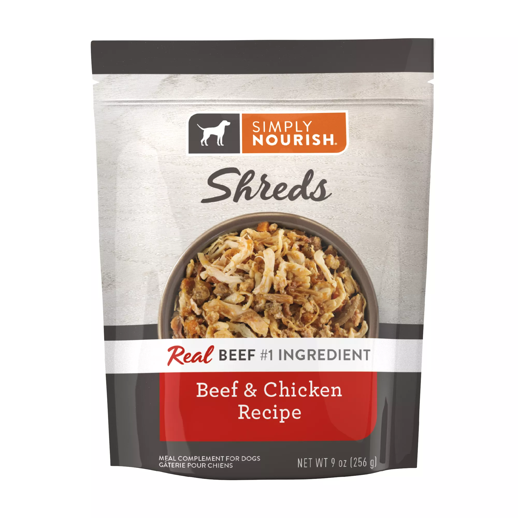 Simply Nourish Adult Dog Meal Topper - Shreds, 9 OZ