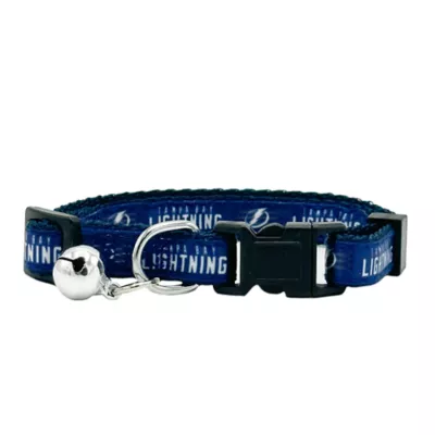 Product Pets First NHL Tampa Bay Lightning Satin Cat Collar