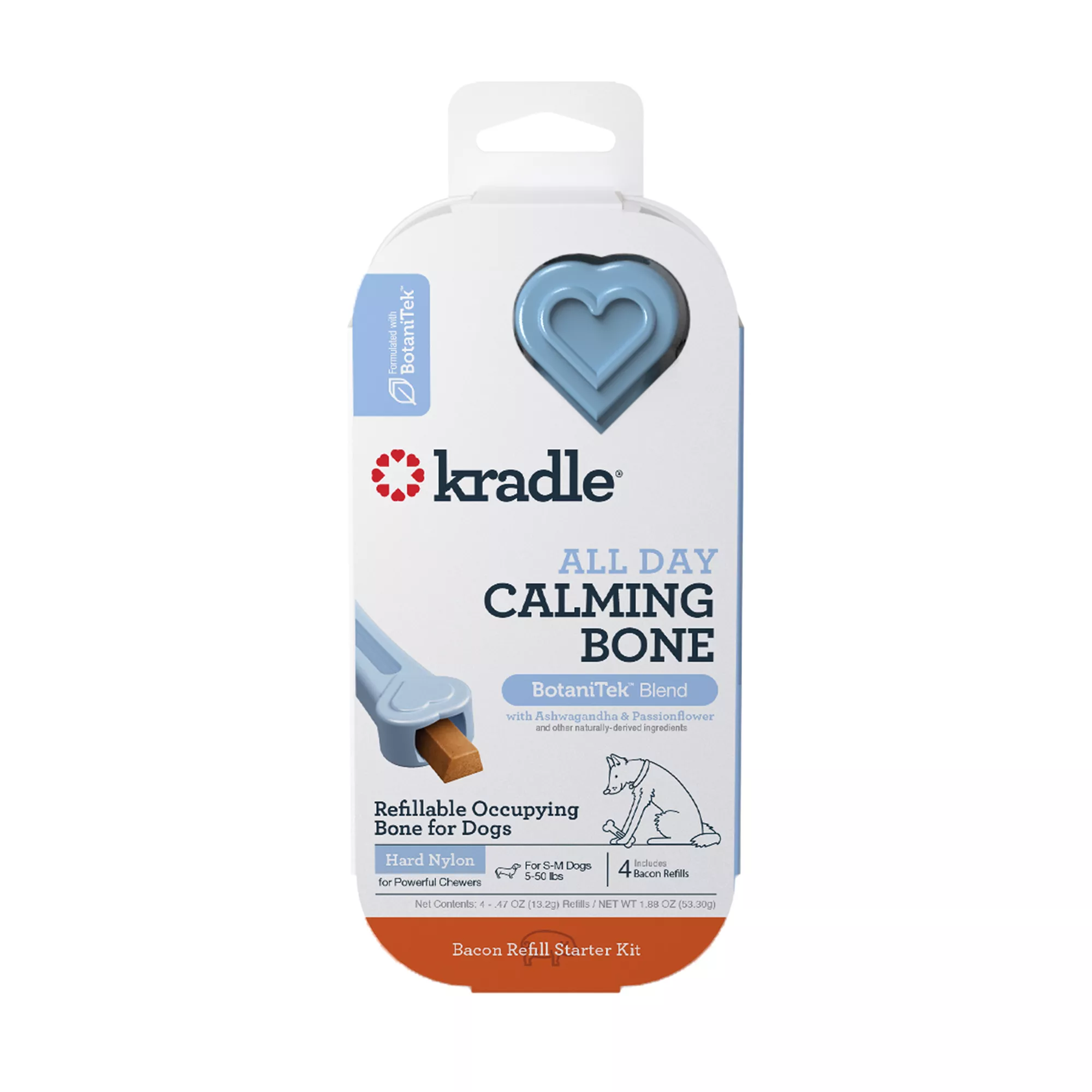 Kradle All Day Calming Bone - 6 Inch - 4 Count