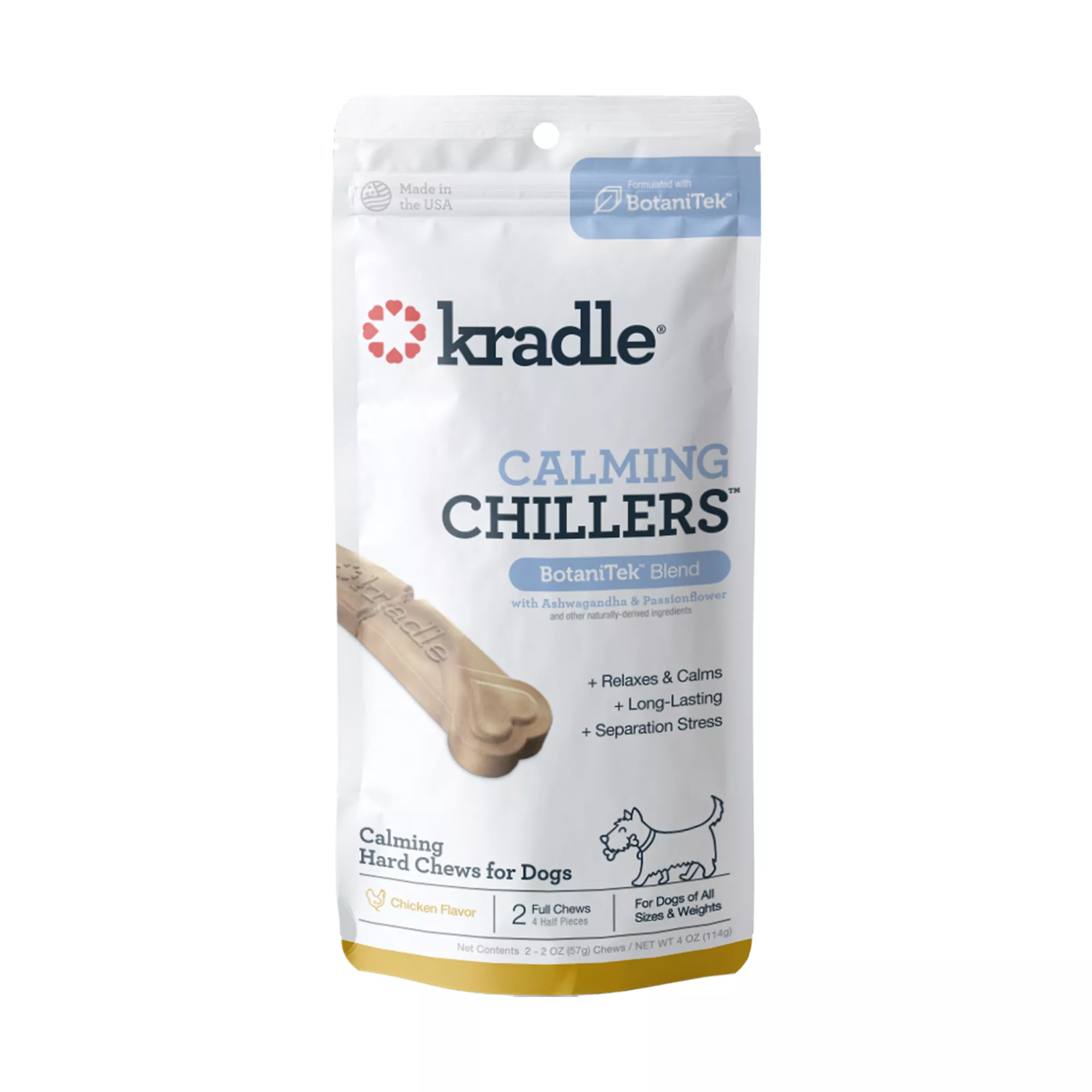 Kradle Chillers Calming Hard Chews - 2 Count