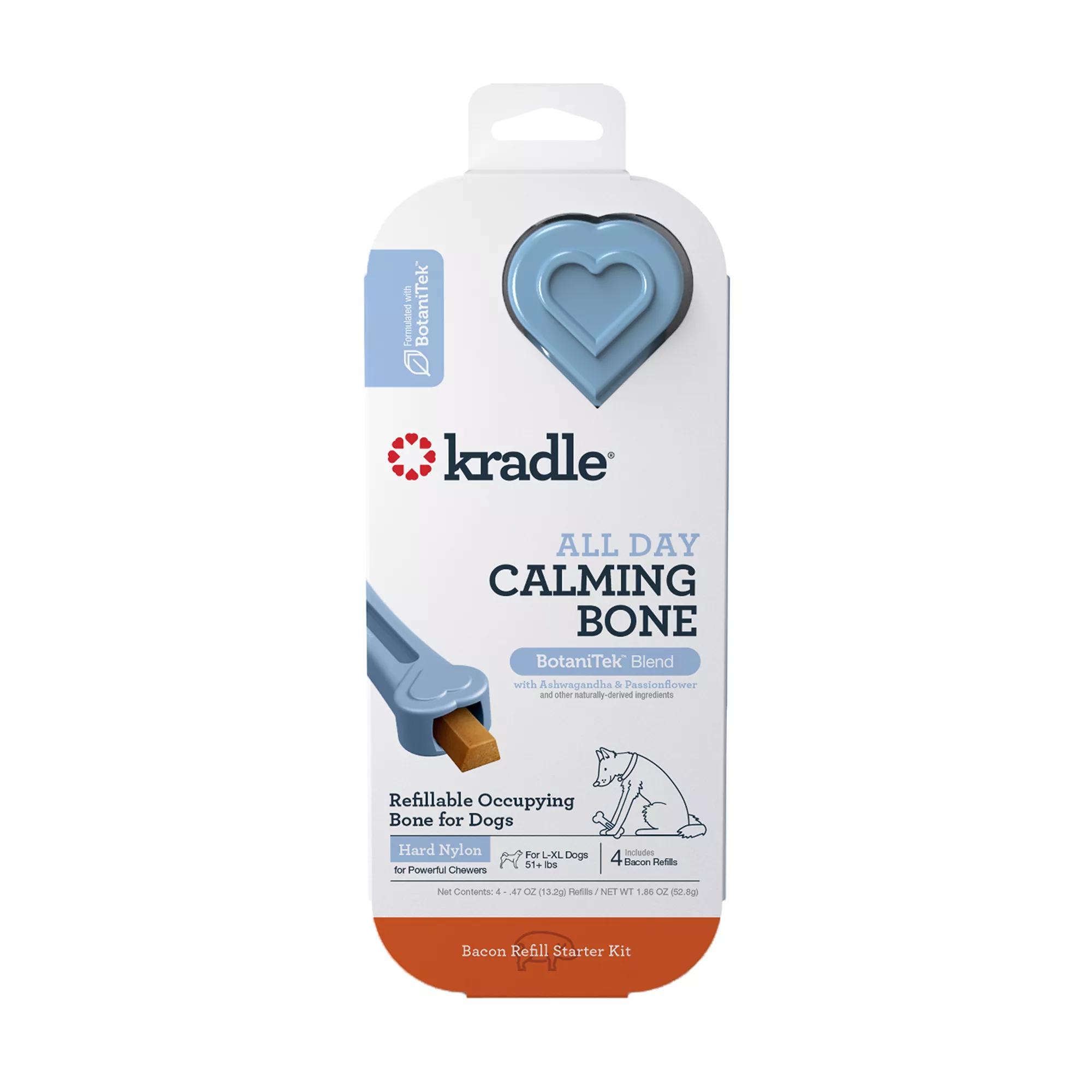 Kradle All Day Calming Bone - 8 Inch - 4 Count