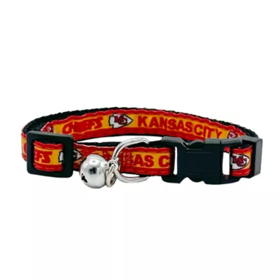 Product Pets First NFL Kansas City Chiefs Satin Cat Collar