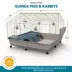 Full Cheeks™ Comfy Home & Hideaway Guinea Pig and Rabbit Habitat image thumbnail 2