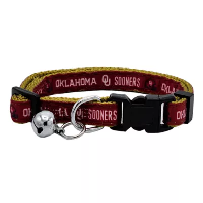 Product Pets First NCAA Oklahoma Satin Cat Collar