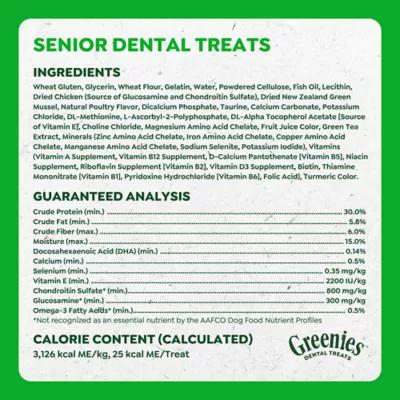 Greenies Aging Care Dog Dental Treats - Image 9