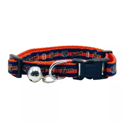 Product Pets First MLB Detroit Tigers Satin Cat Collar