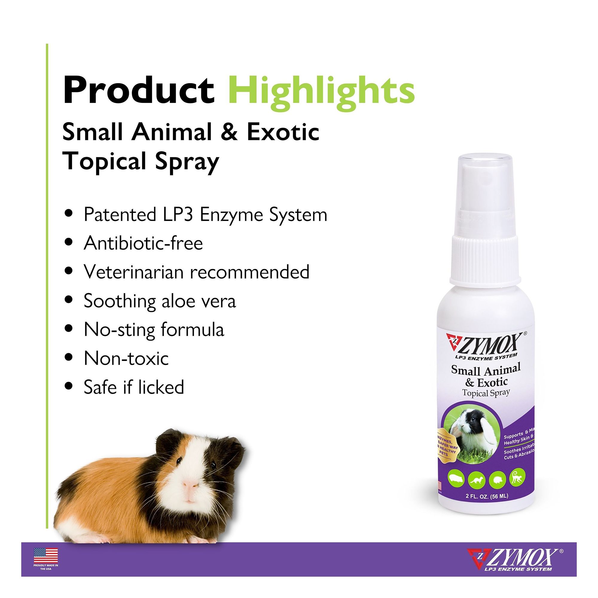 Zymox® Small Animal & Exotic Topical Solution for Exotic Pet Care - thumbnail 4