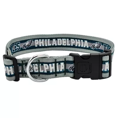 Pets First NFL Philadelphia Eagles Satin Dog Collar - Image 1