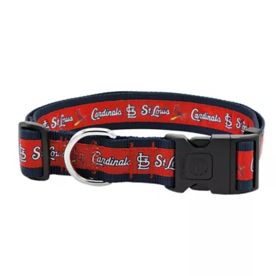 Pets First MLB St. Louis Cardinals Satin Dog Collar - Image 1