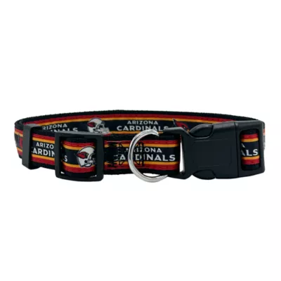 Pets First NFL Arizona Cardinals Satin Dog Collar - Image 1