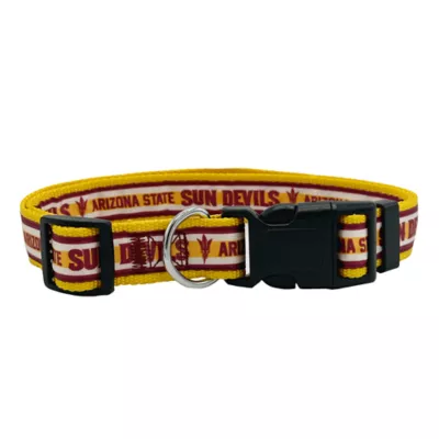 Product Pets First NCAA Arizona State Satin Dog Collar