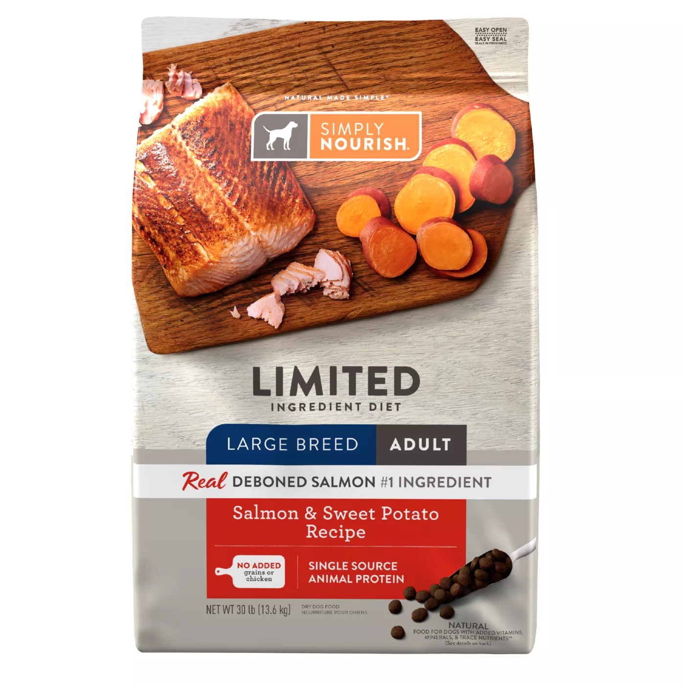 Simply fashion nourish high protein dog food