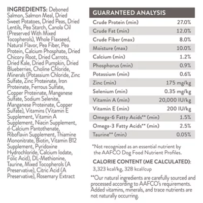 Product Simply Nourish Large Breed Adult Dog Food - Salmon & Sweet Potato Recipe