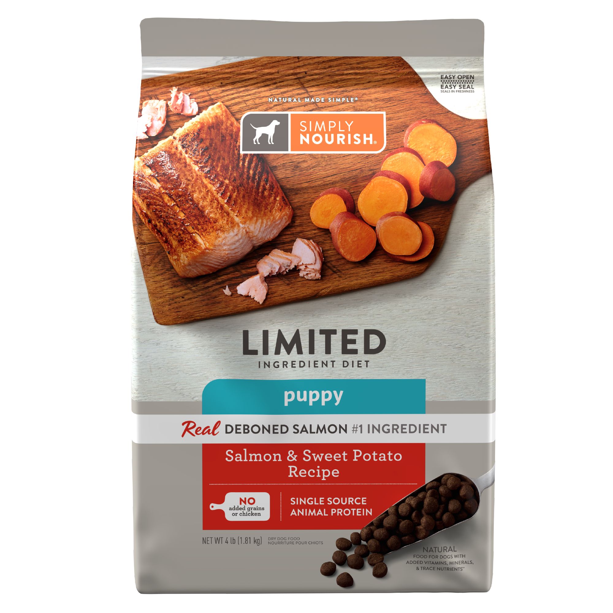 Puppy food with salmon best sale