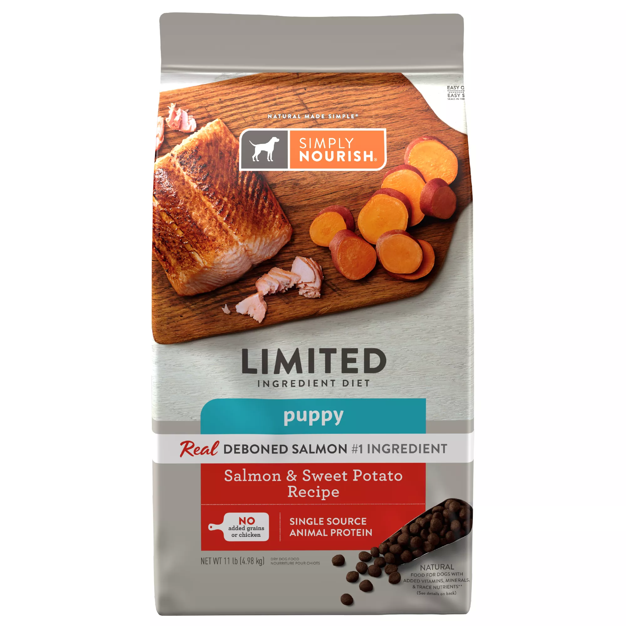 Simply Nourish Limited Ingredient Puppy Food - Salmon & Sweet Potato