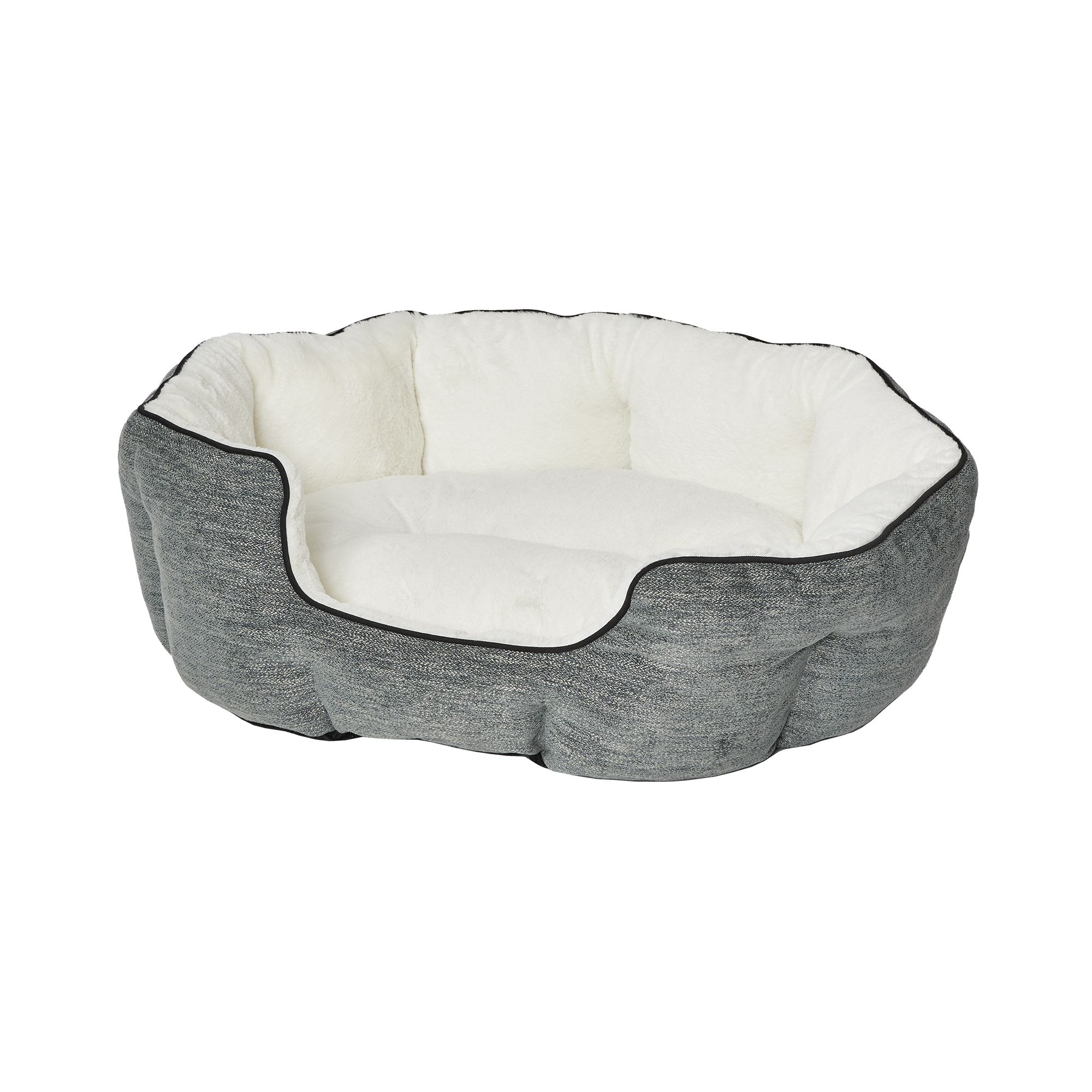 Midwest QuietTime Deluxe Tulip Dog Bed dog Cuddler Beds PetSmart