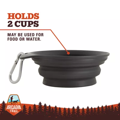 Product Arcadia Trail® Collapsible Travel Bowl