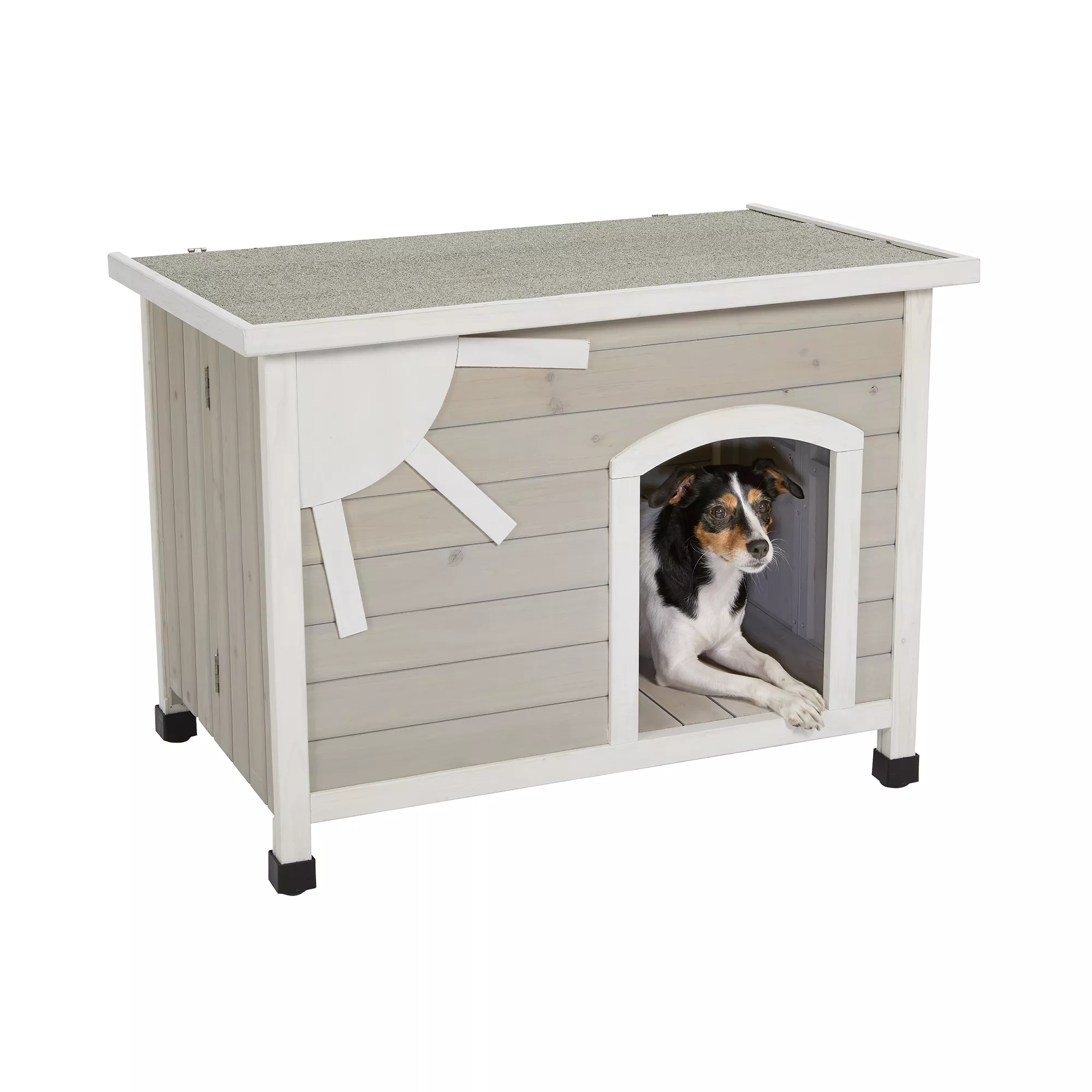 Midwest Eillo Folding Outdoor Wood Dog House