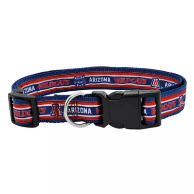 Pets First NCAA University of Arizona Satin Dog Collar - Image 1