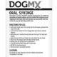 Product Dog MX Oral Syringe