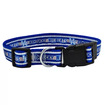 Product Pets First NCAA Kentucky Satin Dog Collar