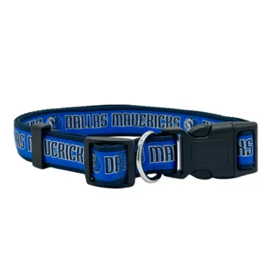 Pets First NBA Dallas Mavericks Satin Dog Collar - Image 1