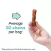 Wiggles & Wags Chicken Meaty Sticks Dog Treats 16 OZ image thumbnail 3