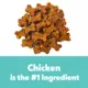 Product Wiggles & Wags Chicken & Cheese Chewy Bones Dog Treats 6 OZ