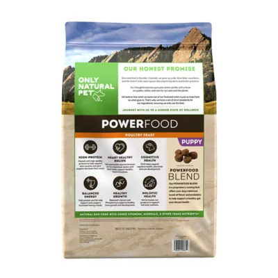 Product Only Natural Pet PowerFood Puppy Food - Grain Free, High Protein, Poultry Feast