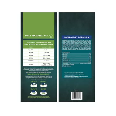Product Only Natural Pet RawBlends Adult Dog Food - Kibble With Raw Bites, Skin + Coat Formula