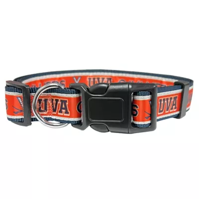 Product Pets First Virginia Cavaliers Satin Dog Collar