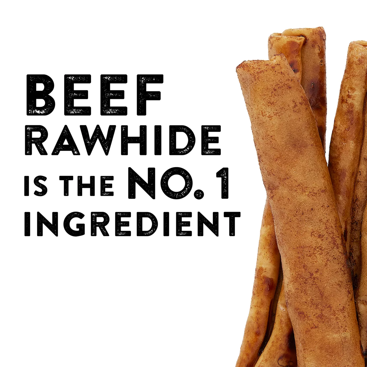 Dentley's Rawhide Peanut Butter Flavor Rolls 6 Count 4.6 OZ