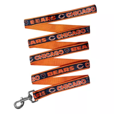 Product Pets First NFL Chicago Bears Satin Dog Leash