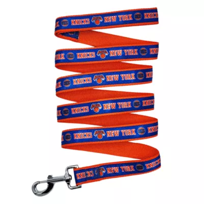 Pets First NBA New York Knicks Satin Dog Leash - Image 1