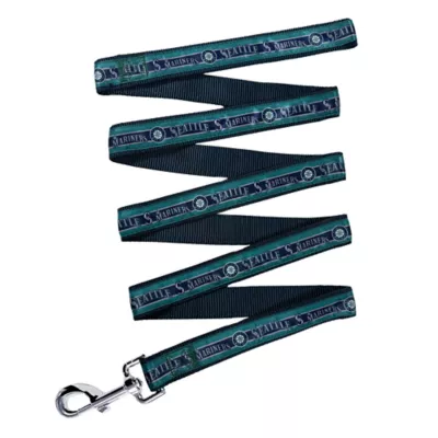 Pets First MLB Seattle Mariners Satin Dog Leash - Image 1