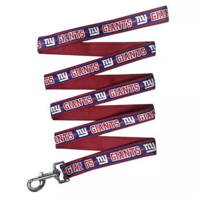 Pets First NFL New York Giants Satin Dog Leash - Image 1