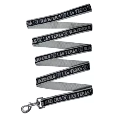 Product Pets First NFL Raiders Satin Dog Leash