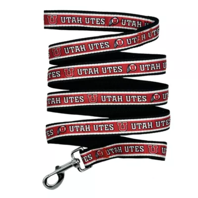 Product Pets First NCAA Utah Satin Dog Leash