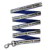 Pets First NCAA West Virginia Satin Dog Leash image thumbnail 1