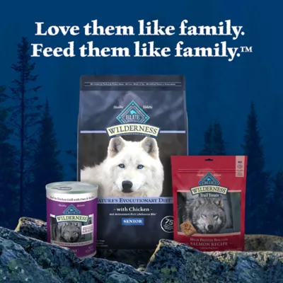 Product Blue Buffalo Wilderness Nature's Evolutionary Diet Senior 7+ Dry Dog Food - Chicken