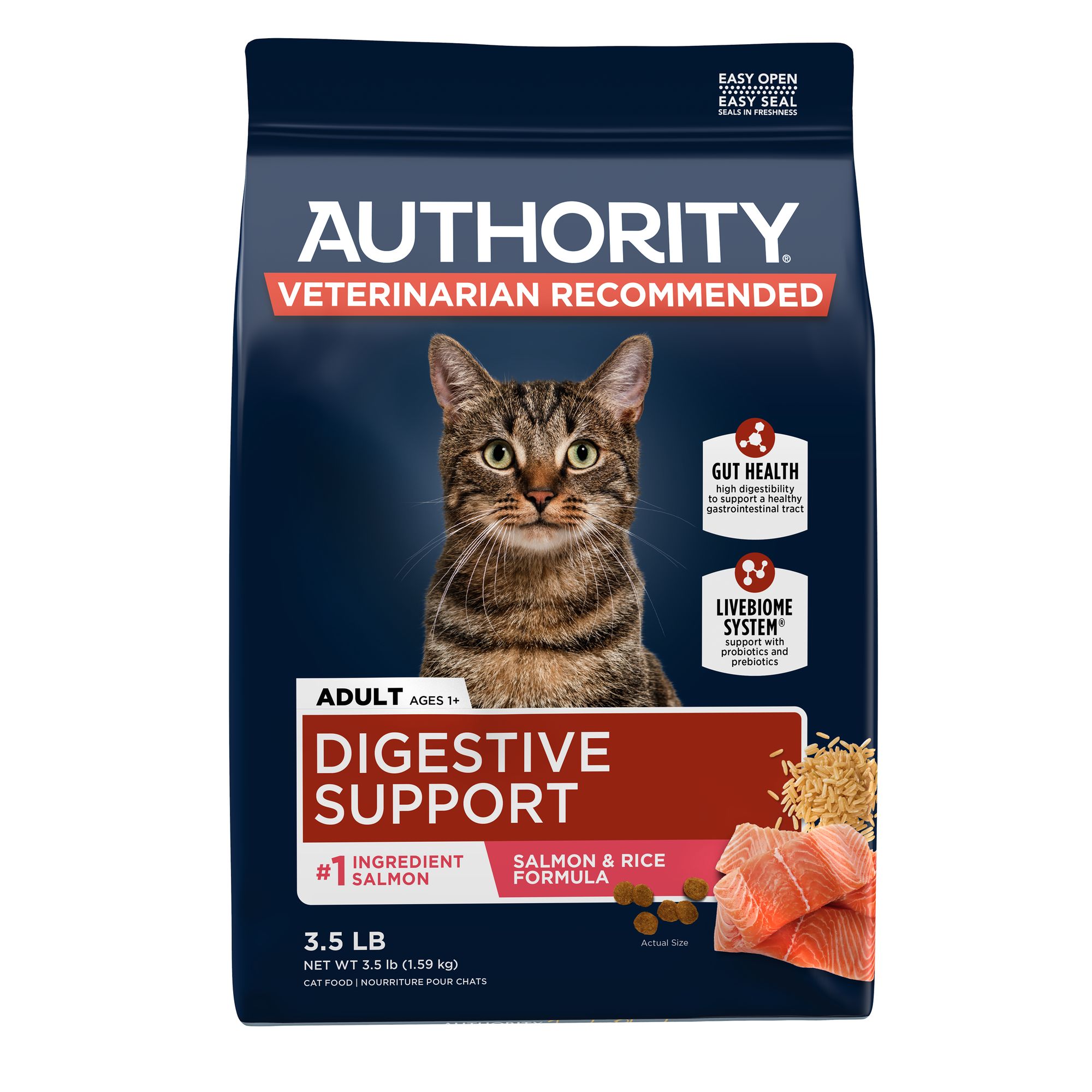 Authority Digestive Support Adult Cat Food Gut Health PetSmart in Tustin CA