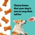 Wiggles & Wags Chewy Bones Bacon and Cheese 6 OZ image thumbnail 5