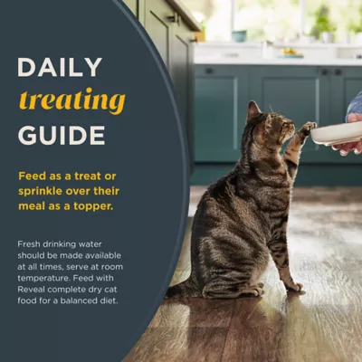 Product Reveal Freeze Dried Bites Cat Treats - Grain Free, .88 Oz