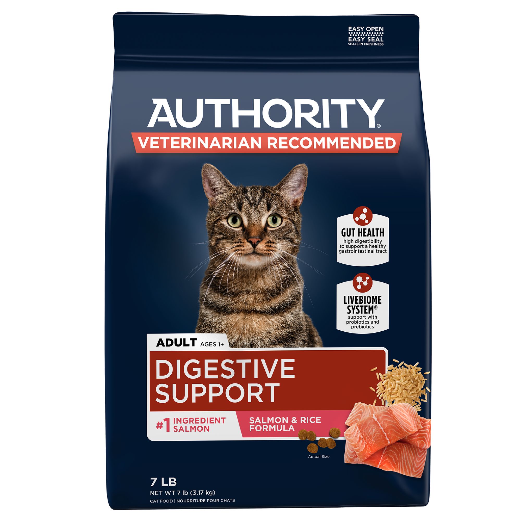 Authority Digestive Support Adult Cat Food Gut Health PetSmart in Tustin CA